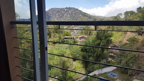 view of Baguio city balcony