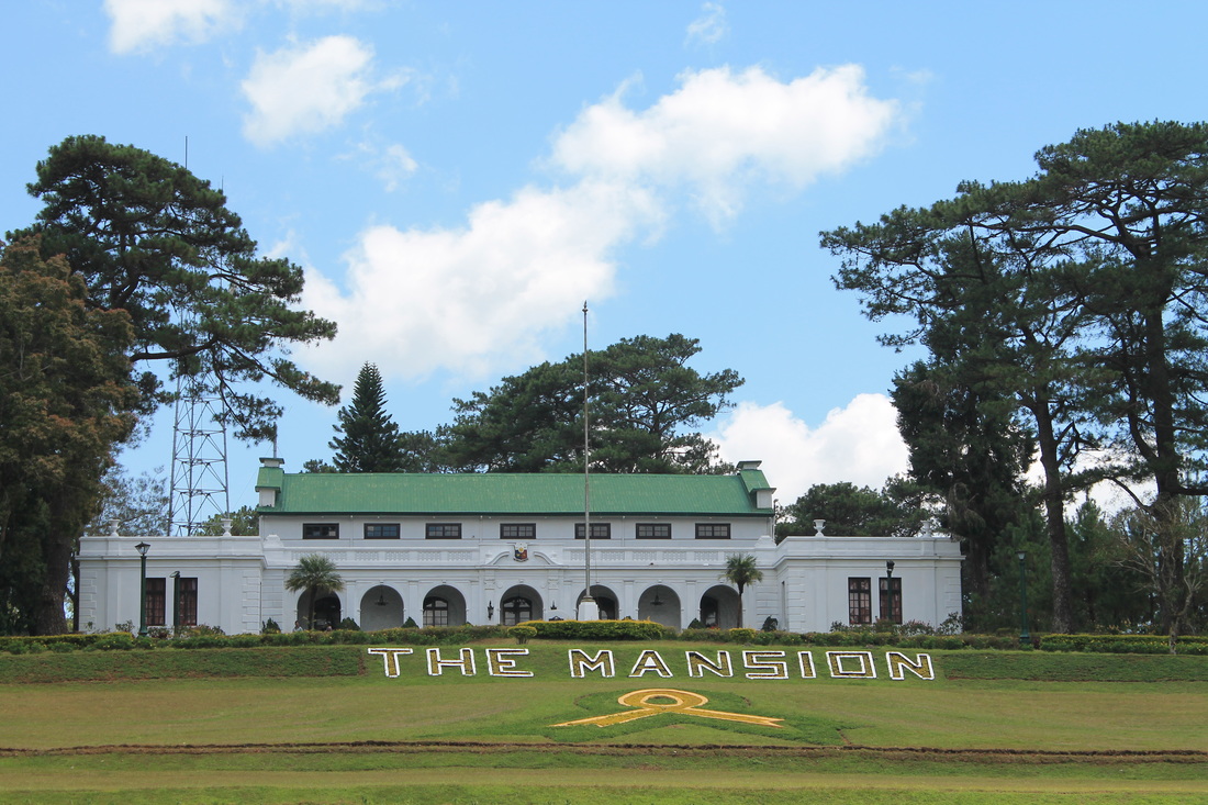 the mansion house in Baguio city
