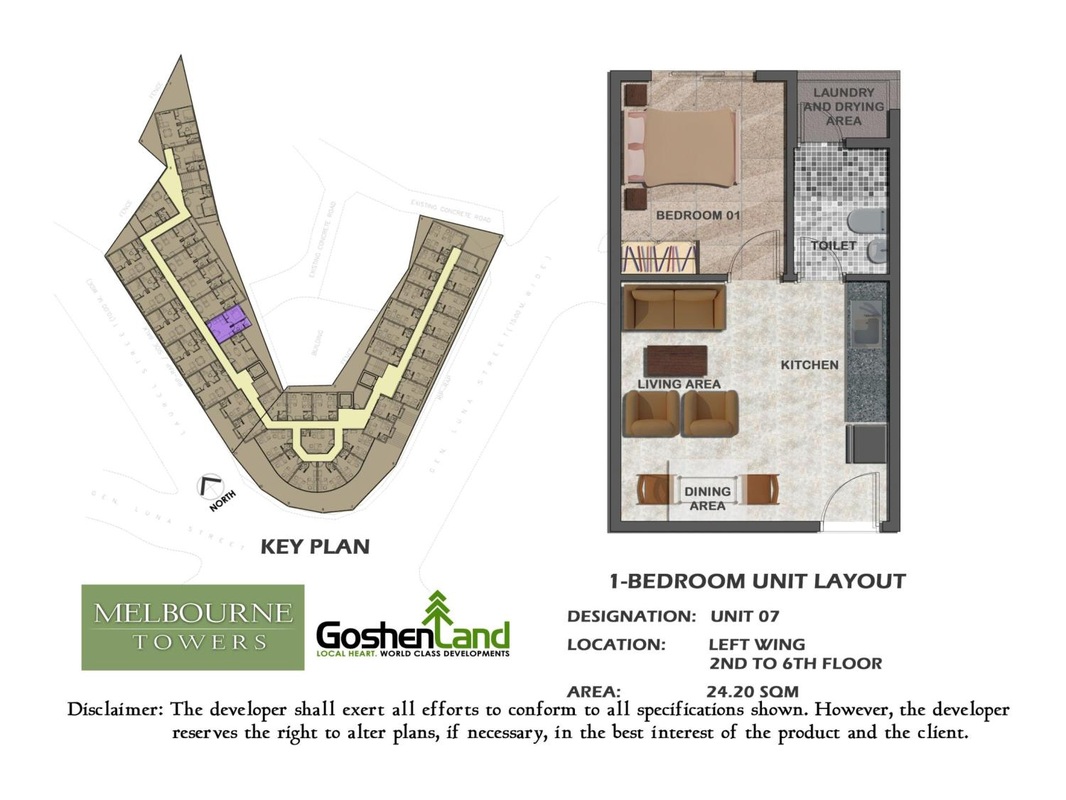 unit floor plan of melbourne tower condominiums