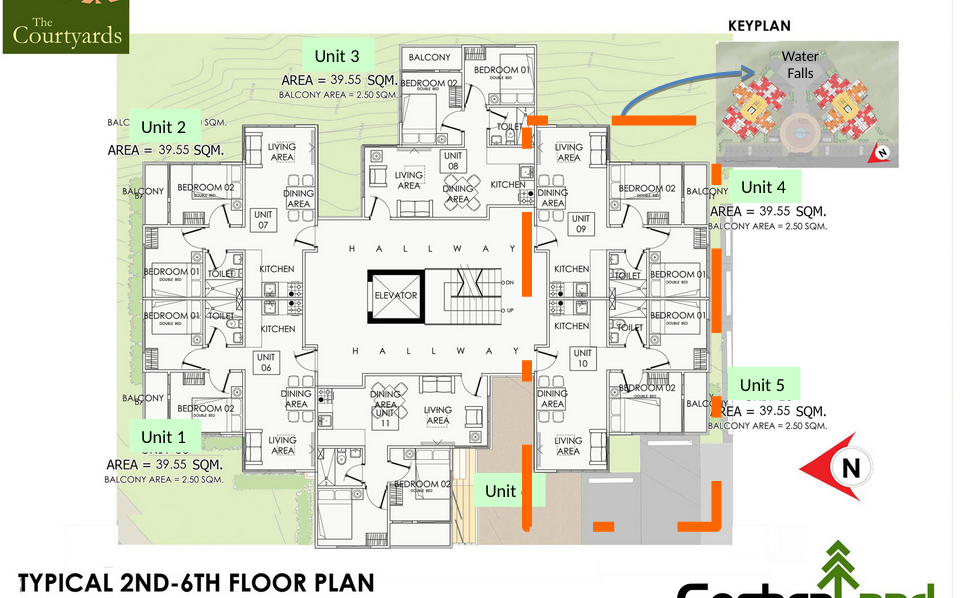 condominium unit floor plan leonila hill Baguio city