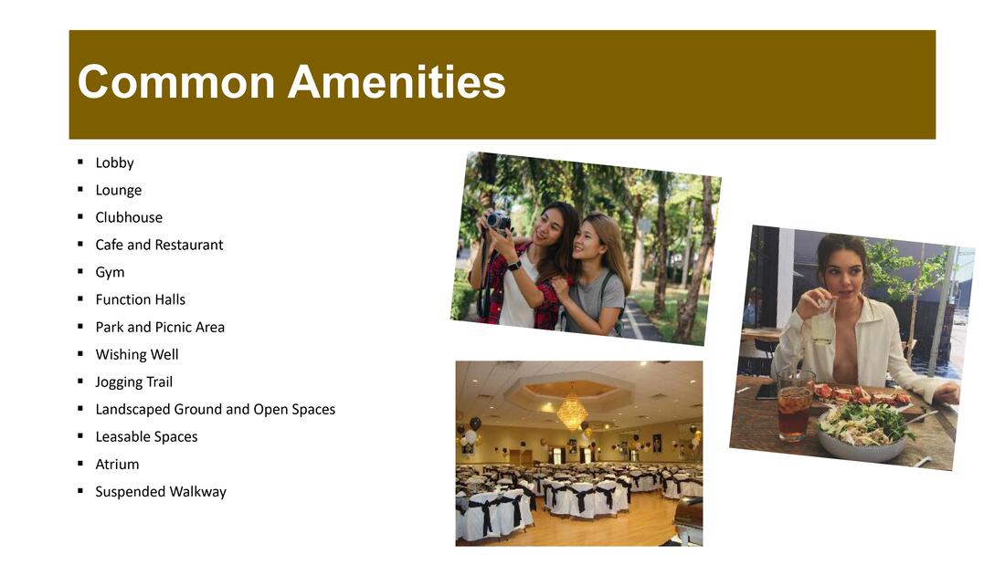 Selendra Baguio Condominium amenities
