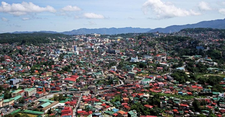 View of Baguio city