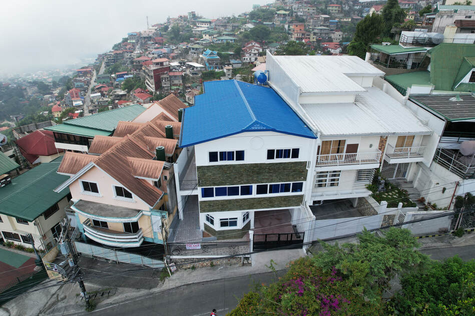 House Aerial view, Quezon Hill, Baguio city